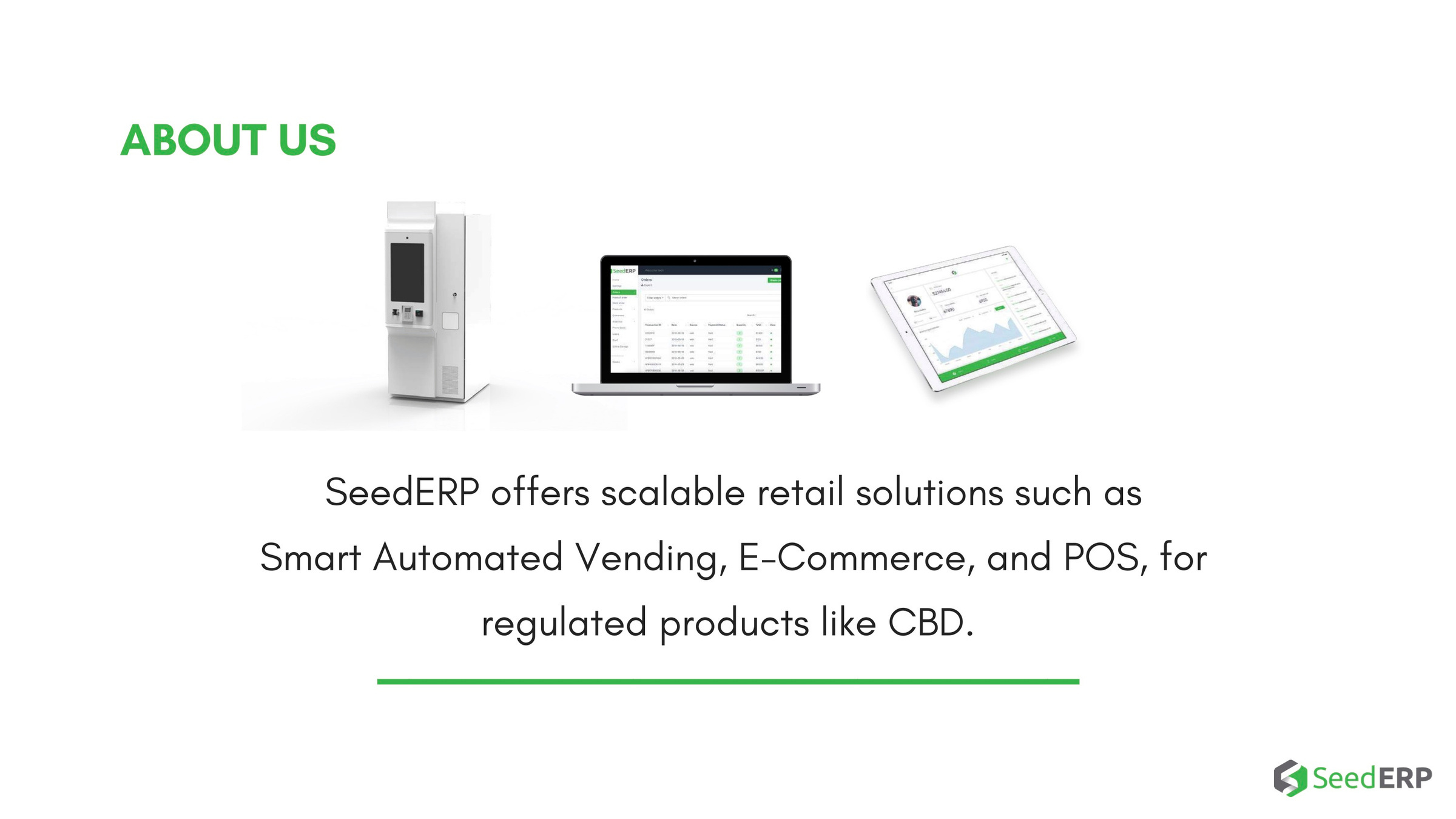 SeedERP smart automated vending and retail software proof visual